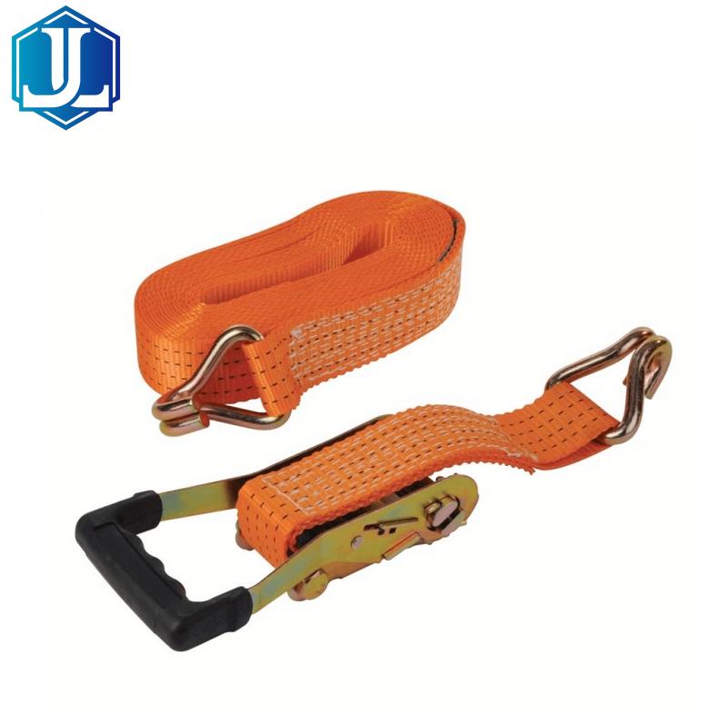 2″ 50MM 4T Rubber Handle Ratchet Tie Down Strap