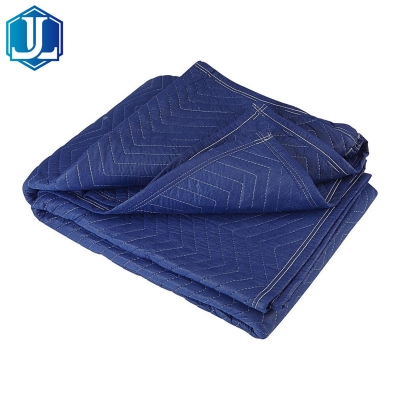 72′′x80′′ Anti slip Waterproof Non Woven Fabric Polyester Mobile Moving Packing Blanket Mats for Furniture protection