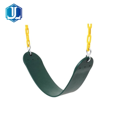 Heavy-Duty Outdoor Childrens EVA Plastic Swing Seat with Chain