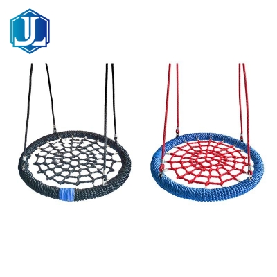 Commercial Heavy Duty Playground Steel Wire Core Armed Rope Bird Nest Swing