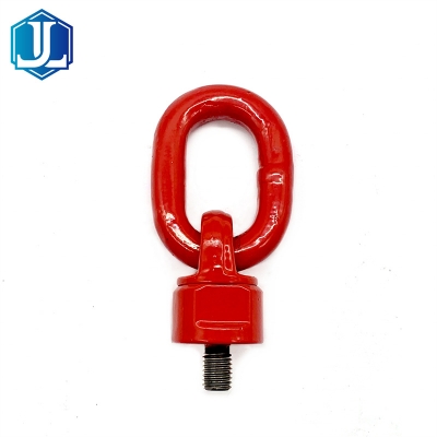 G80 Alloy Forged 360 Degrees Swivel Hoist Ring with Eye / Rotating Eye Bolt with Ring / Lifting Screw Point