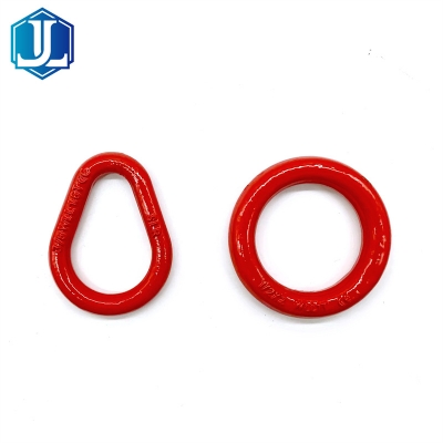 Grade 80 G80 Alloy Forged Round Ring O Ring Pear Shaped Master Link Ring for Lifting