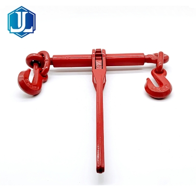 US style G70 alloy steel transport ratchet load binder, used for chain lashing