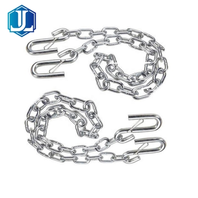 US Standard G30 Galvanized Trailer Tow Safety Chain with S-Hook