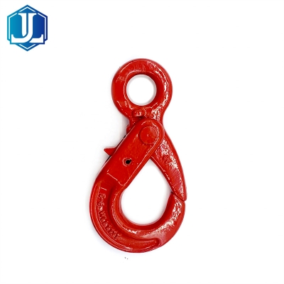 Improved Grade 80 G80 Eye Type Self Locking Safety Hook for Lifting