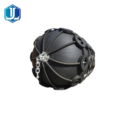 Marine Floating Pneumatic Rubber Fender With Chain