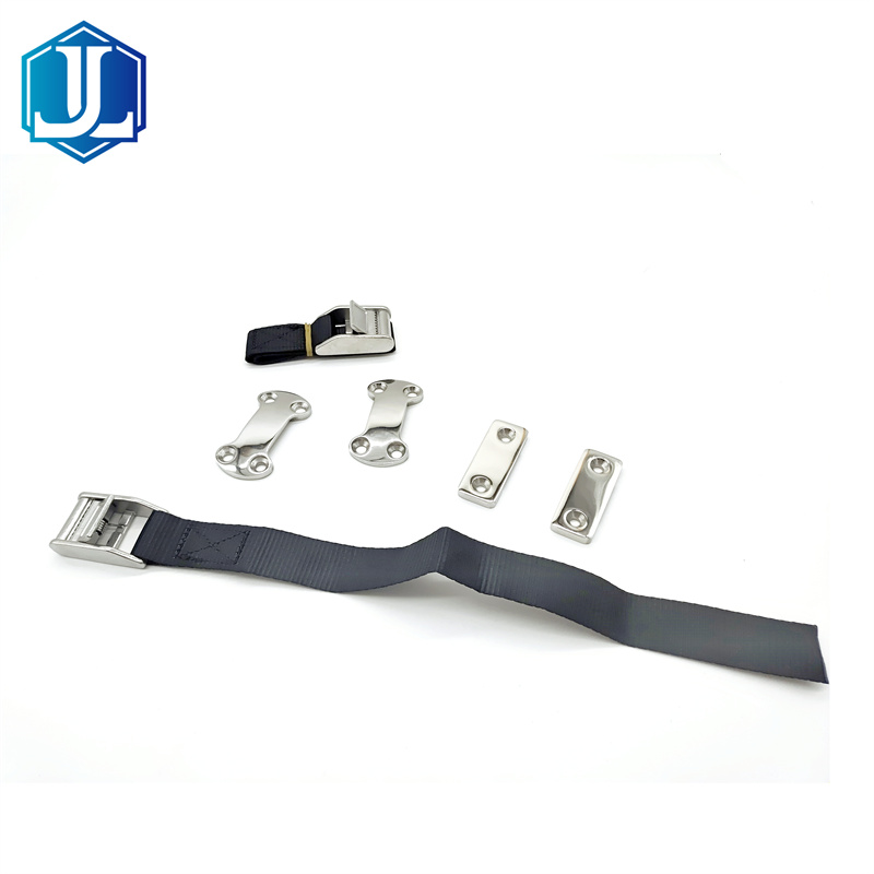 Boat 1 Inch 25MM Stainless Steel Cam Buckle Tie Down Lashing Strap for Yacht Boat 1 Inch 25MM Stainless Steel Cam Buckle Tie Down Lashing Strap for Yacht