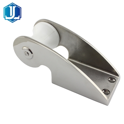 Yacht Boat Stainless Steel Anchor Bow Roller Bracket with Nylon Sheave