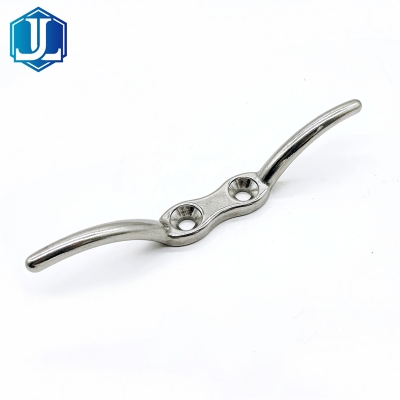 Marine 316 Stainless Steel Flagpole Hook Rope Mooring Cleat for Yacht