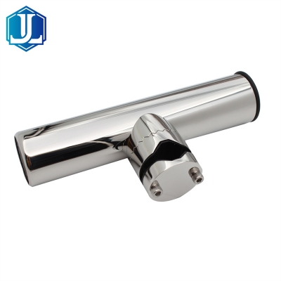 Yacht Boat 316 Stainless Steel Rail Mount Fishing Rod Holder Rack