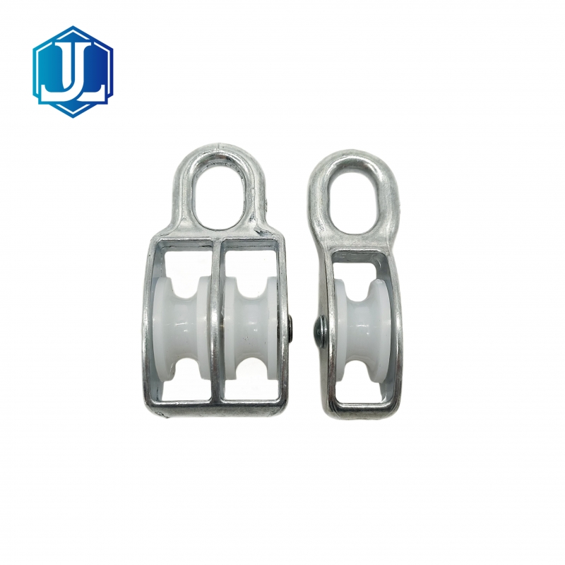 Zinc Alloy Die Cast Fixed Type Single Double Wheel Pulleys Zinc Alloy Die Cast Fixed Type Single Double Wheel Pulleys