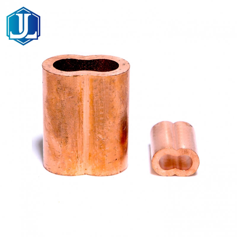 High Quality US Type Copper Hourglass Sleeve Ferrule for Wire Rope