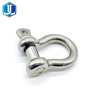 304 / 316 Stainless Steel G209 US Type Bow Shackle with Screw Collar Pin