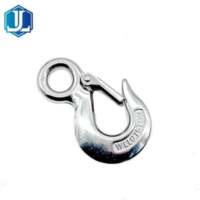 304 Stainless Steel US Type S320 Crane Lifting Eye Hook with Latch