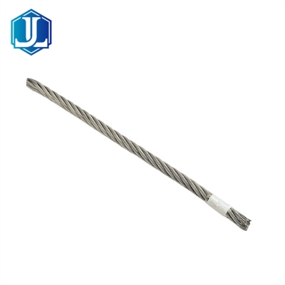 High-quality 7x19 galvanized and ungalvanized steel wire rope