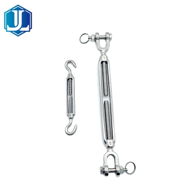 304 /316 Stainless Steel US Type Open Body Hook Eye Jaw Fork Turnbuckle