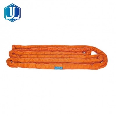 Heavy Duty 50Ton Orange Polyester Endless Lifting Round Sling EN1492-2